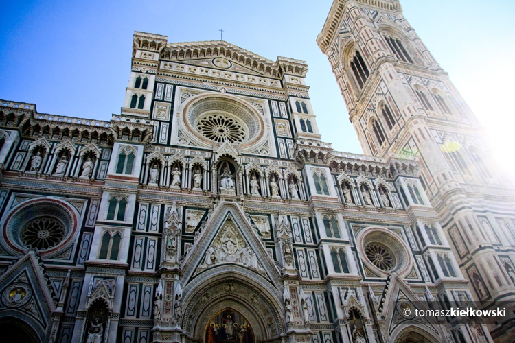 Florencja. Katedra Santa Maria del Fiore i widok na miasto